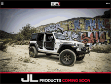 Tablet Screenshot of bodyarmor4x4.com